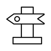 Post-Schild-Vektor-Symbol vektor