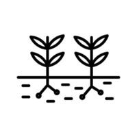 Smart-Farm-Vektor-Symbol vektor