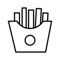 Pommes-Vektor-Symbol vektor