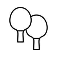 Ping-Pong-Vektor-Symbol vektor