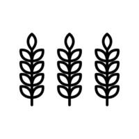 Weizen-Vektor-Symbol vektor