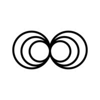 Vektorsymbol für magnetische Wellen vektor