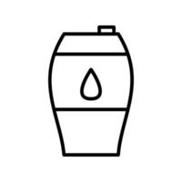 Barrel-Vektor-Symbol vektor