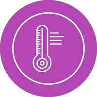 Symbol für Temperaturvektor vektor