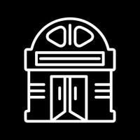 Gebäude Kino Vektor Symbol