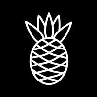 Ananas-Vektor-Symbol vektor