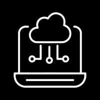 Cloud-Computing-Vektorsymbol vektor