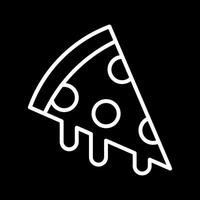 Pizza-Vektor-Symbol vektor