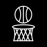 Basketball-Vektor-Symbol vektor