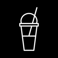 Frappé ich Vektor Symbol