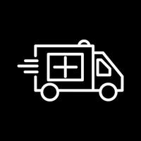 Krankenwagen-Vektor-Symbol vektor