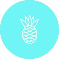 Ananas-Vektor-Symbol vektor