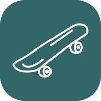 skateboard vektor ikon