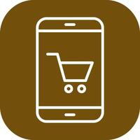 online shopping vektor ikon