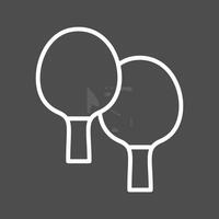 ping pong vektor ikon