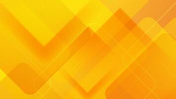abstrakt orange bakgrund med fyrkant former sammansättning. vektor illustration