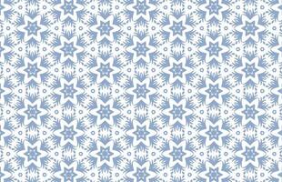 blå blomma och blommig design på en vit bakgrund vektor