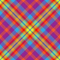 tartan skottland sömlös pläd mönster vektor. retro bakgrund tyg. årgång kolla upp Färg fyrkant geometrisk textur. vektor