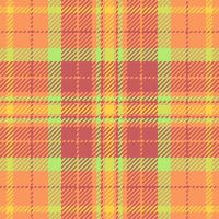 Stoff Textil- Tartan von Vektor Plaid nahtlos mit ein Textur Hintergrund Muster überprüfen.