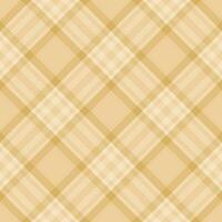 tartan schottland nahtloser karierter mustervektor. Retro-Hintergrundstoff. Vintage Check Farbe quadratische geometrische Textur. vektor