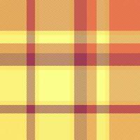 Muster Plaid Tartan von Vektor Textur Stoff mit ein prüfen Textil- Hintergrund nahtlos.