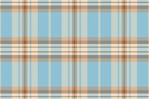 mönster textil- tartan av vektor kolla upp textur med en sömlös pläd tyg bakgrund.