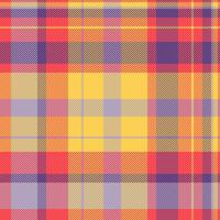 bakgrund textil- tartan av sömlös tyg pläd med en vektor textur mönster kolla upp.