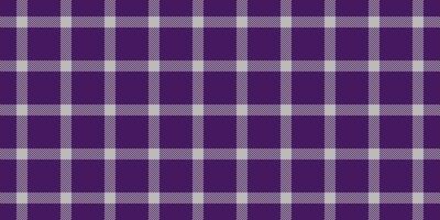 grunge tyg vektor textil, fest textur sömlös pläd. reste sig bakgrund mönster kolla upp tartan i violett och silver- färger.