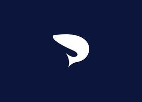 kreativ und minimal Fisch Logo Vektor Vorlage