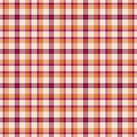 Hintergrund Muster Plaid von Tartan prüfen Vektor mit ein Textur Textil- Stoff nahtlos.