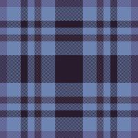 Plaid Muster nahtlos von prüfen Tartan Vektor mit ein Textil- Hintergrund Textur Stoff.