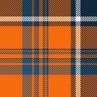 Vektor prüfen nahtlos von Hintergrund Textil- Tartan mit ein Stoff Muster Textur Plaid.