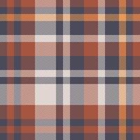 Stoff Vektor nahtlos von Muster Plaid Textil- mit ein Hintergrund prüfen Tartan Textur.