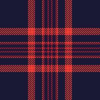 kariertes Karomuster. nahtlose Stoffstruktur. Tartan-Textildruck. vektor