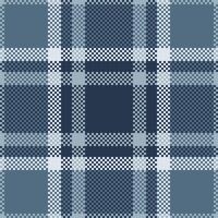 Textil- Design von texturiert Plaid. kariert Stoff Muster Swatch zum Shirt, Kleid, Anzug, Verpackung Papier drucken, Einladung und Geschenk Karte. vektor