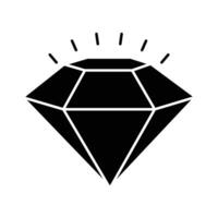 erhalten diese modisch isometrisch Symbol von Diamant, kostbar Edelstein vektor