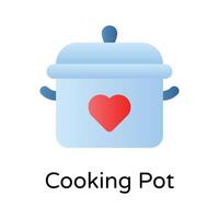 skaffa sig din håll på detta skön ikon av matlagning pott, redo till använda sig av vektor