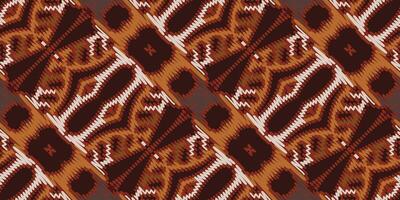 afrikanisch Ikat Paisley Stickerei. geometrisch ethnisch orientalisch nahtlos Muster traditionell Hintergrund. aztekisch Stil abstrakt Vektor Illustration. Design zum Textur, Stoff, Kleidung, Verpackung, Teppich.