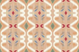 ikat paisley broderi på de tyg i Indonesien, Indien och asiatisk länder.geometriska etnisk orientalisk sömlös pattern.aztec stil. illustration.design för textur, tyg, kläder, inslagning, matta. vektor