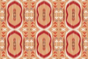 ikat paisley broderi på de tyg i Indonesien, Indien och asiatisk länder.geometriska etnisk orientalisk sömlös pattern.aztec stil. illustration.design för textur, tyg, kläder, inslagning, matta. vektor