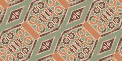 afrikanisch Ikat Paisley Stickerei. geometrisch ethnisch orientalisch nahtlos Muster traditionell Hintergrund. aztekisch Stil abstrakt Vektor Illustration. Design zum Textur, Stoff, Kleidung, Verpackung, Teppich.