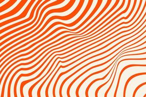 abstrakt Welle Hintergrund mit Orange Weiß Farbe vektor