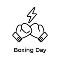 Boxen Tag Symbol im modisch Design Stil, isoliert auf Weiß Hintergrund vektor