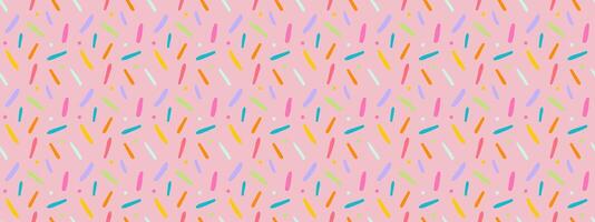 sömlös enkel stänk konfetti påsk godis mönster. vektor illustration för högtider.