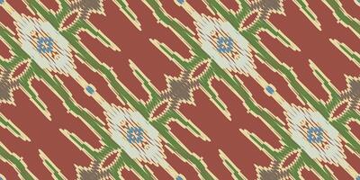 afrikansk ikat paisley broderi. geometrisk etnisk orientalisk sömlös mönster traditionell bakgrund. aztec stil abstrakt vektor illustration. design för textur, tyg, Kläder, omslag, matta.