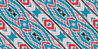 Krawatte Farbstoff Muster nahtlos Bandana drucken Seide Motiv Stickerei, Ikat Stickerei Vektor Design zum drucken ägyptisch Muster tibetanisch Mandala Kopftuch