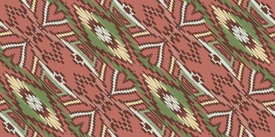 barock mönster sömlös inföding amerikansk, motiv broderi, ikat broderi vektor design för skriva ut gräns broderi gammal egypten