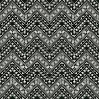 etnisk geometrisk svart och vit mönster. aztec broderi geometrisk sicksack- form sömlös mönster. aztec geometrisk mönster använda sig av för textil, Hem dekoration element, klädsel, omslag, etc. vektor