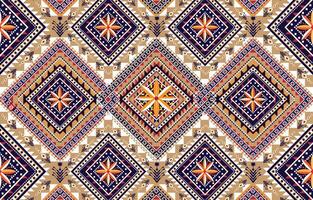 etnisk abstrakt ikat konst. sömlös mönster i stam, folk broderi, och mexikansk stil. aztec geometrisk konst prydnad print.design för matta, tapet, Kläder, omslag, tyg, omslag, textil- vektor