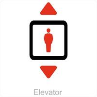 hiss och hiss ikon begrepp vektor